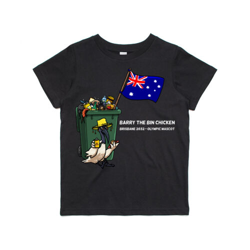 'Aussie Barry' Kids White Text (Kids) Thumbnail